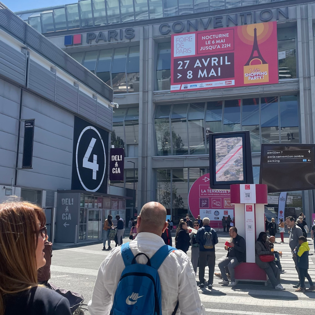 Arrivée à la Foire de Paris 2023